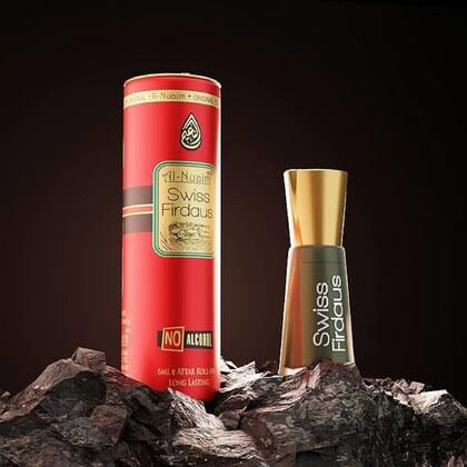 Al-Nuaim Swiss Firdaus Attar - 6 ml (Roll On) - Roll photo 2